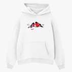 Толстовка худи оверсайз