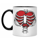 Кружка двухцветная