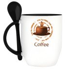 Кружка с ложкой