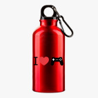 Металлическая бутылка 400 мл UV-DTF