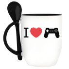 Кружка с ложкой