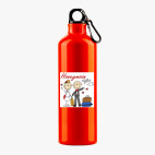 Металлическая бутылка 700 мл UV-DTF