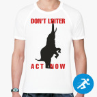 Мужская спортивная футболка