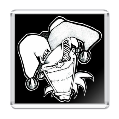 Магнит с принтом Джокер