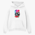 Толстовка худи оверсайз