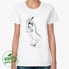 Женская футболка органик