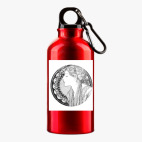 Металлическая бутылка 400 мл UV-DTF