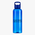 Прозрачная спортивная бутылка