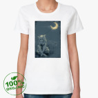 Женская футболка органик