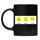 Кружка цветная UV-DTF