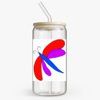 Банка с бамбуковой крышкой