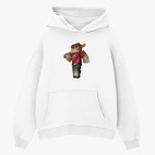 Толстовка худи оверсайз