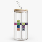 Банка с бамбуковой крышкой