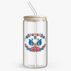 Банка с бамбуковой крышкой