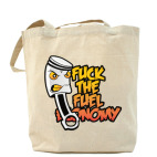Холщовая сумка шоппер Fuck The Fuel Economy