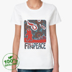 Женская футболка органик