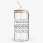 Банка с бамбуковой крышкой