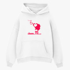 Толстовка худи оверсайз