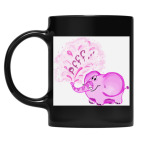 Кружка цветная UV-DTF