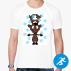 Мужская спортивная футболка