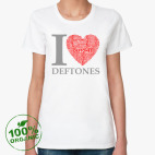 Женская футболка органик