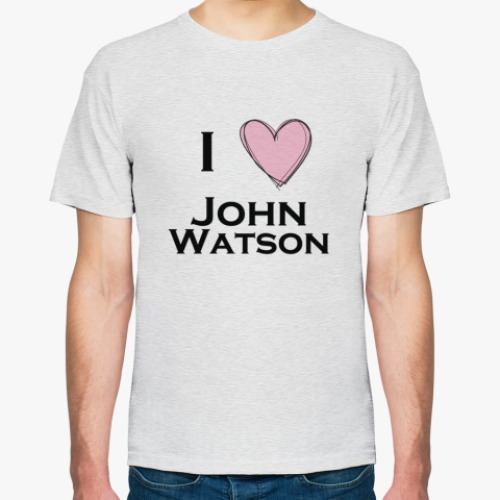 Футболка I love john watson