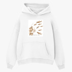 Толстовка худи оверсайз