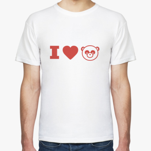 Футболка Animals / Love panda