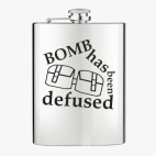 Фляжка стальная