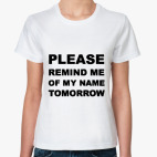 Женская футболка