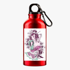 Металлическая бутылка 400 мл UV-DTF