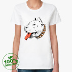 Женская футболка органик