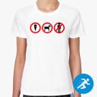 Женская спортивная футболка