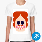 Женская спортивная футболка