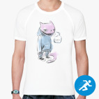 Мужская спортивная футболка