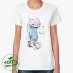 Женская футболка органик