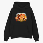 Толстовка худи оверсайз