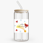 Банка с бамбуковой крышкой