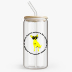 Банка с бамбуковой крышкой