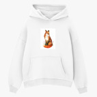 Толстовка худи оверсайз