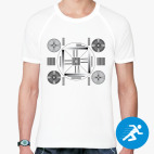 Мужская спортивная футболка