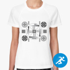 Женская спортивная футболка