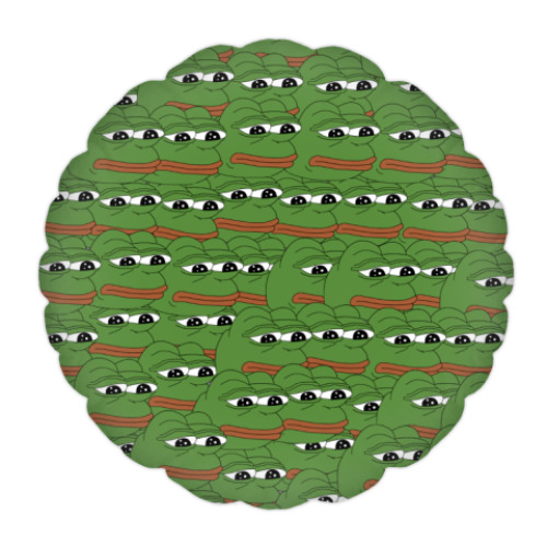 Подушка Pepe Frog
