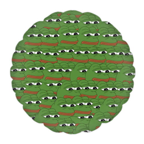 Подушка Pepe Frog