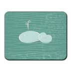 Кит качается на волнах