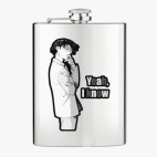 Фляжка стальная