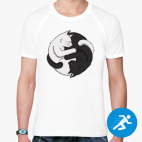 Мужская спортивная футболка