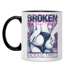 Кружка двухцветная