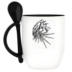 Кружка с ложкой