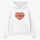 Толстовка худи оверсайз